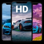 car wallpapers hd android application logo